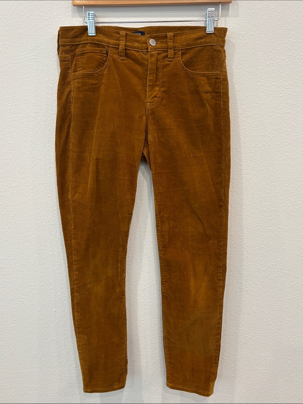 J. Crew Women’s Corduroy Pants in Brown - Classic Slim Fit Size 27